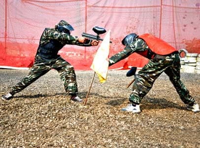Play PaintBall at Della Adventure Park