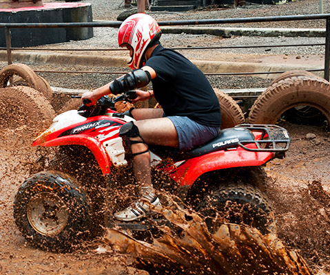 ATV 700CC Yamaha Raptor at Della Adventure Park