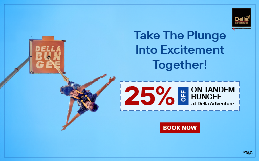 Get 25% discount on Tandem Bungee Pass