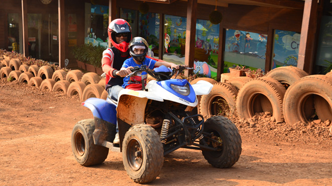 Enjoy 200cc ATV Polaris ride at Della, Lonavla