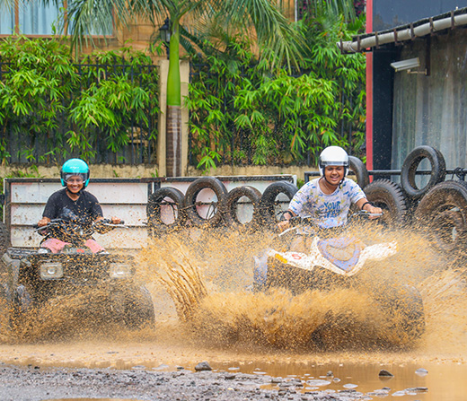 Experience ATV 200 CC Polaris at Della Adventure