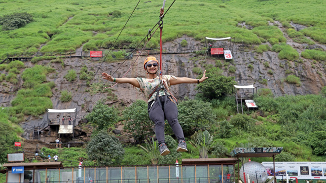  Enjoy Adventure Sport Flying Fox (500 ft) at Della