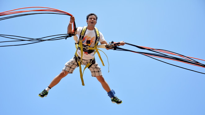 India's highest Rocket Ejector at Della Adventure Park