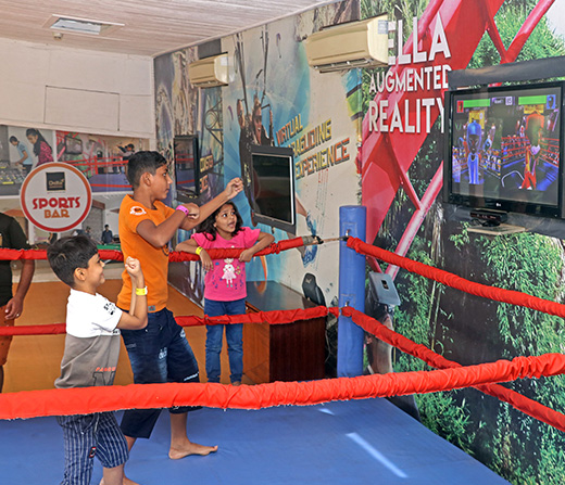 Play Virtual Games at Della Adventure Park