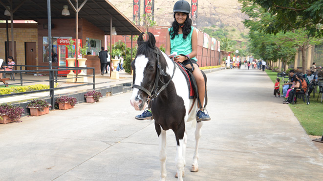 Must try Horse Trot at Della Adventure Park