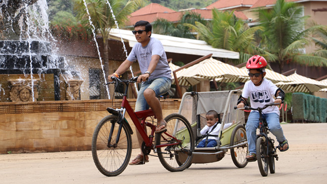  Parents should try our Cycle with Baby Wagon at Della