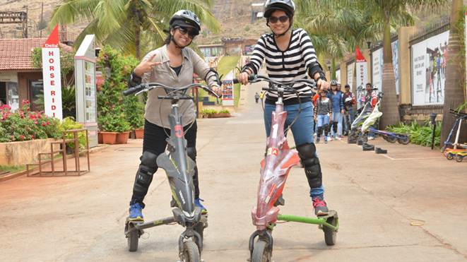 Try Adventure sport Trikke at Della in Lonavla