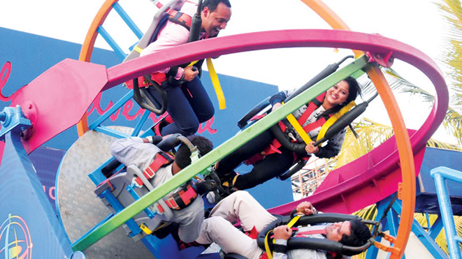 Enjoy Della Gyro at Della Adventure Park, Lonavla