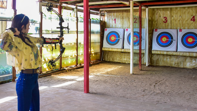 Enjoy Archery- Compound Bow at Della Adventure Park