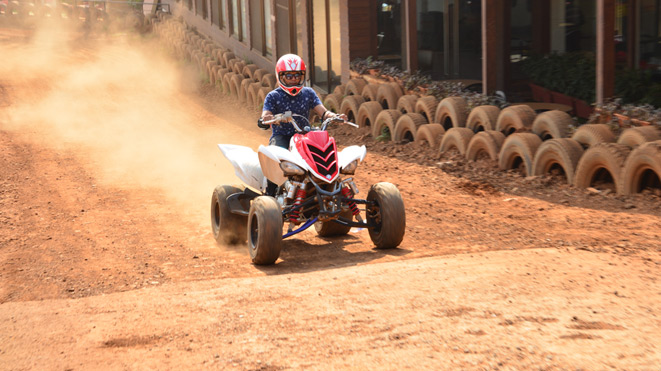 Enjoy 90cc ATV Polaris ride at Della, Lonavla