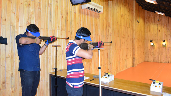 Enjoy Della Shooting Range at Della Adventure Park