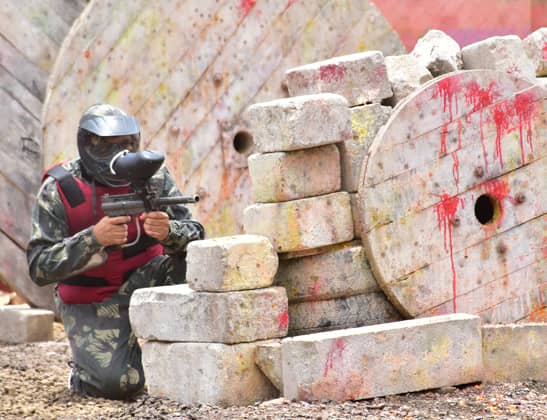 Play PaintBall at Della Adventure Park