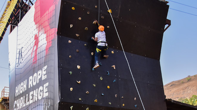  Enjoy Artificial Rock Climbing at della Adventure Park