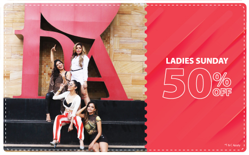 Della Adventure Ladies Sunday Offer