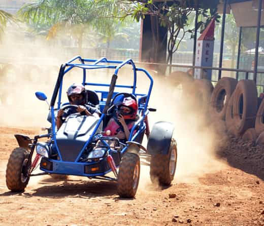 Take Buggy Ride at Della Adventure Park