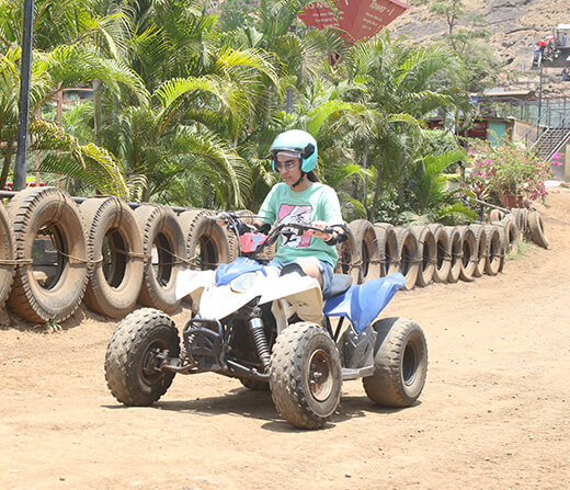 Experience ATV 90CCPolaris at Della Adventure