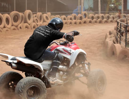 Play ATV 700CC Yamaha Raptor at Della Adventure