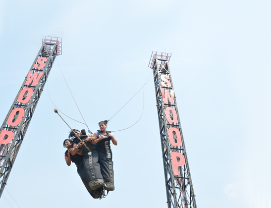 Perform India's Only Swoop Swing Sport at Della Adventure