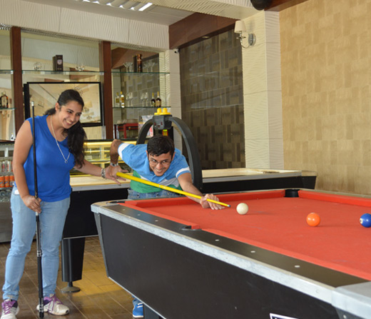 Play Pool Table at Della Adventure