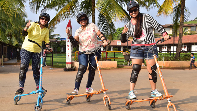 Enjoy Trikke at Della Adventure Park 