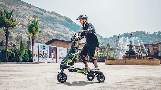 Get Fit In A Fun Filled Way By Using Trikke At Della Adventure