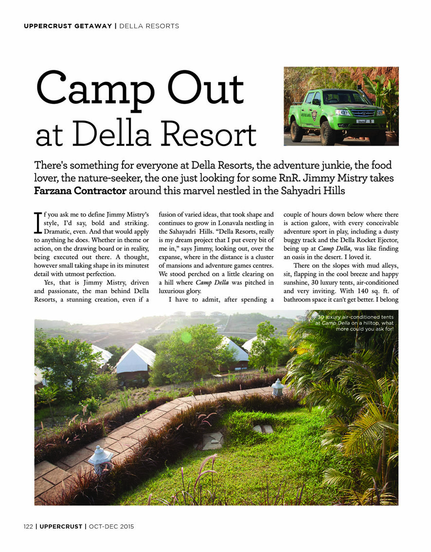 Cmap Out at Della Resorts